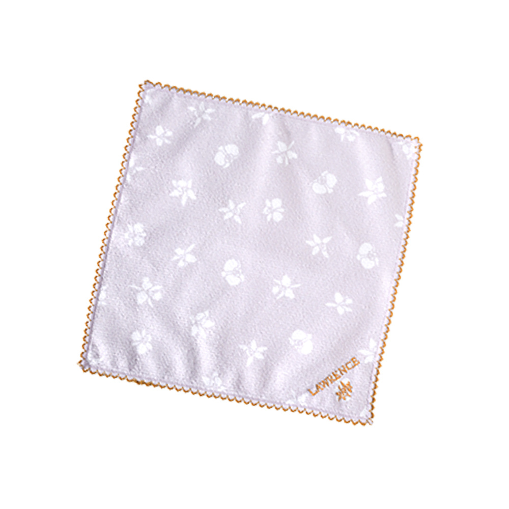 LAWRENCE柔綸絲-紫曜 療癒你手方巾禮盒