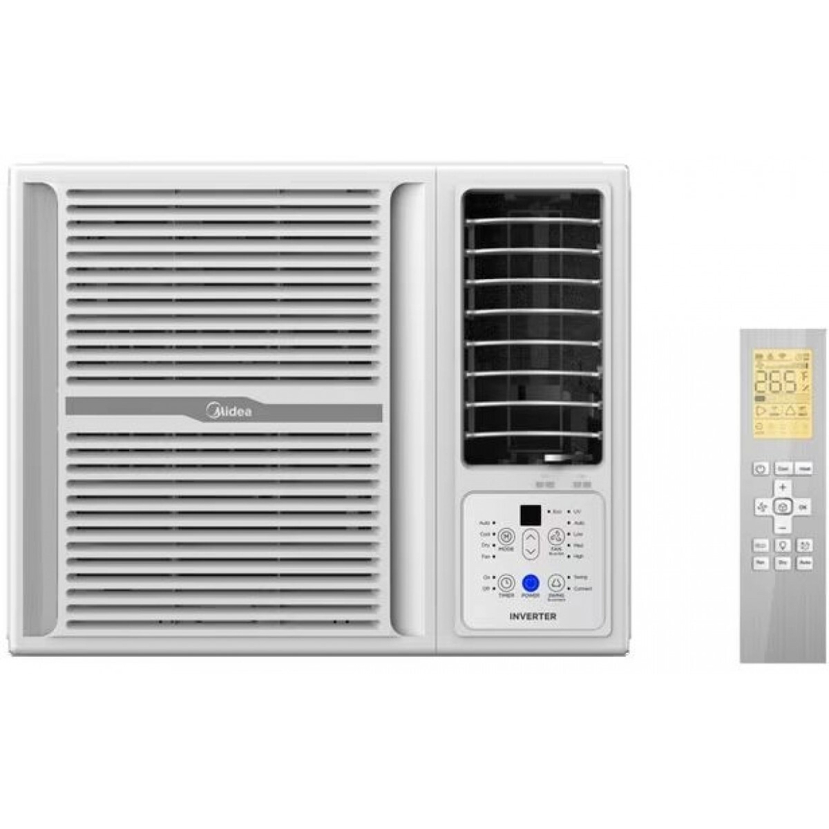 美的 Midea   MW-07CRF8E‧3/4匹 R32 智能變頻淨冷‧無線遙控‧窗口式冷氣機‧香港行貨,原廠39個月全機及5年壓縮機保養‧