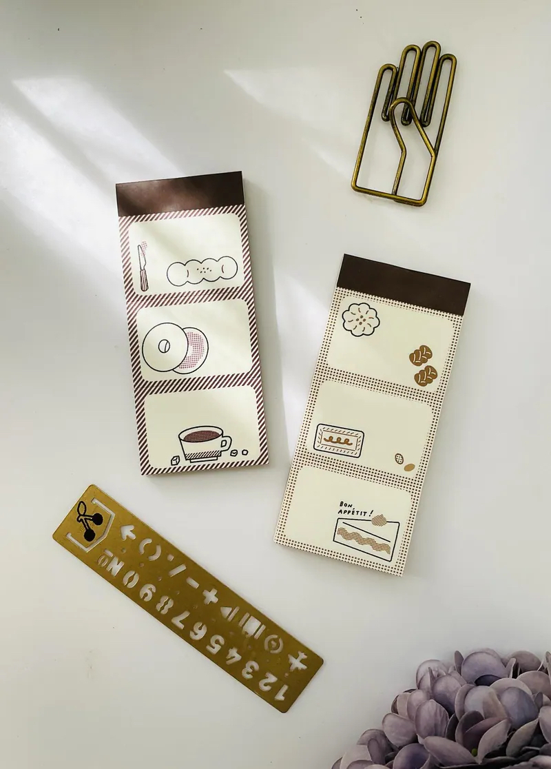 插畫便條本｜台灣 繭花