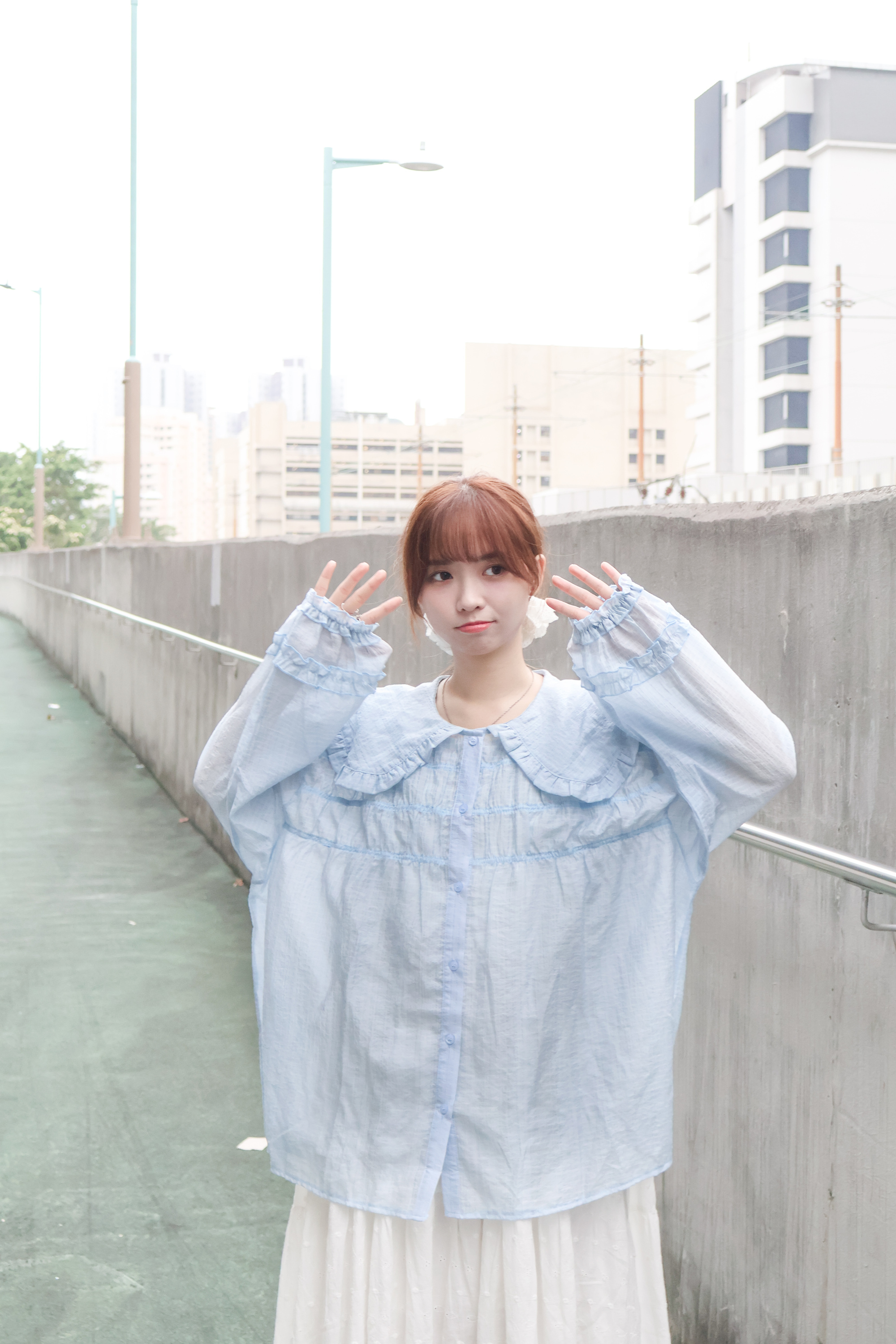 甜感娃娃領薄身上衣 · 3色入