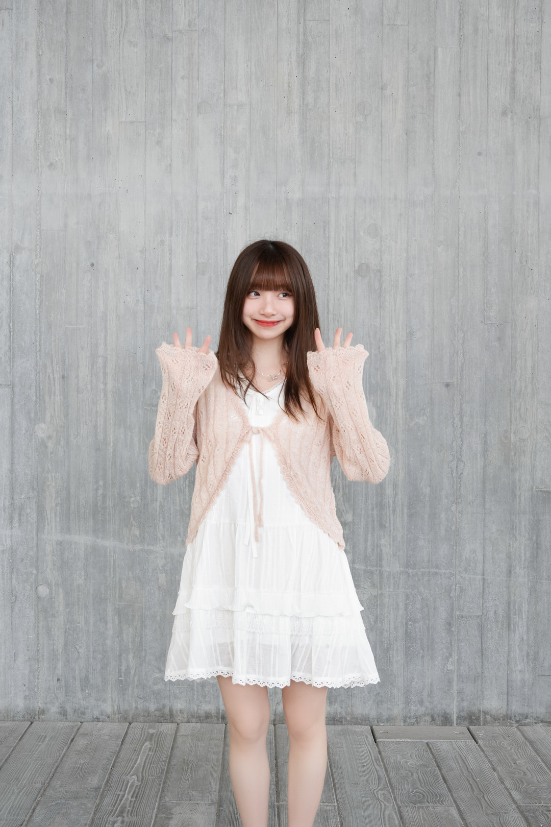 春日小花薄針織外套 · 4色入