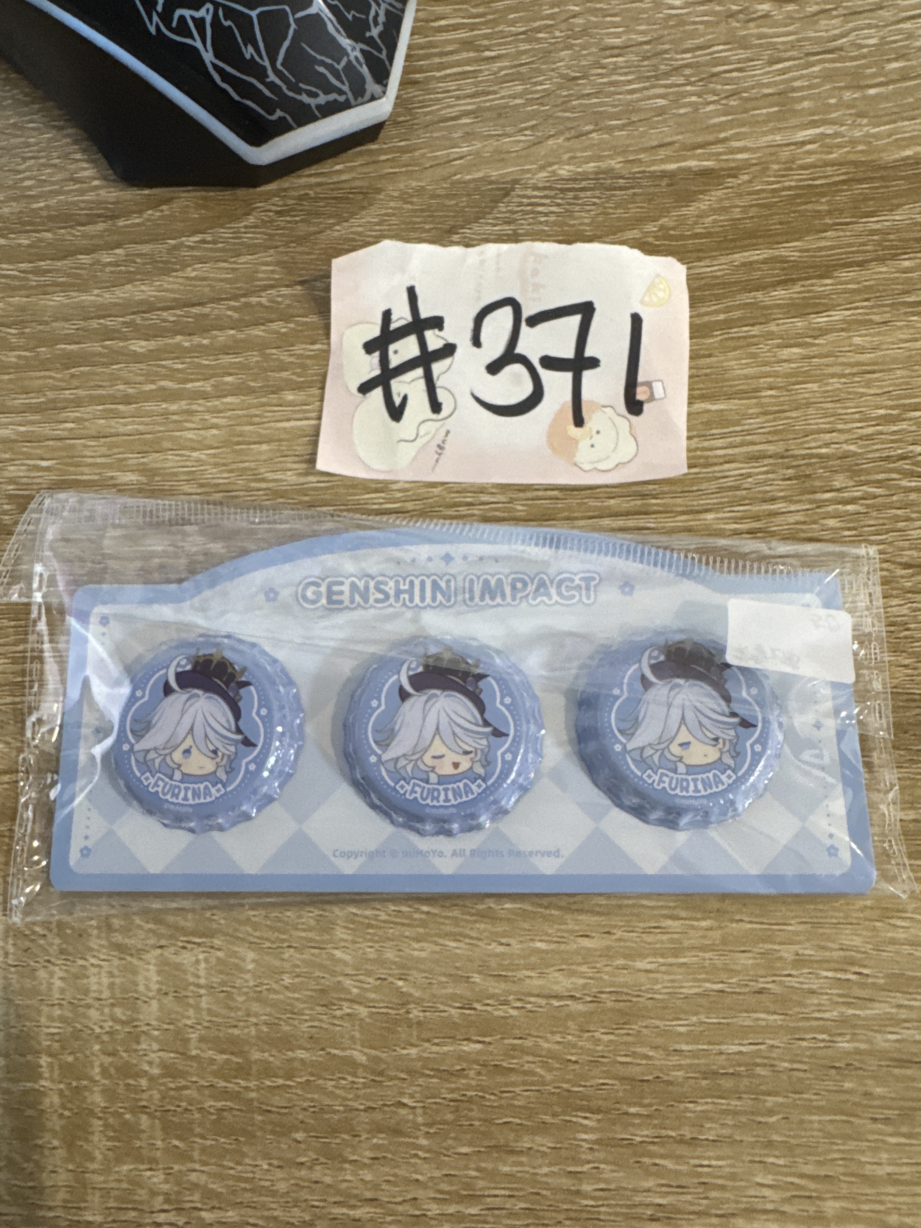 原神 芙寧娜 襟章 SET#371