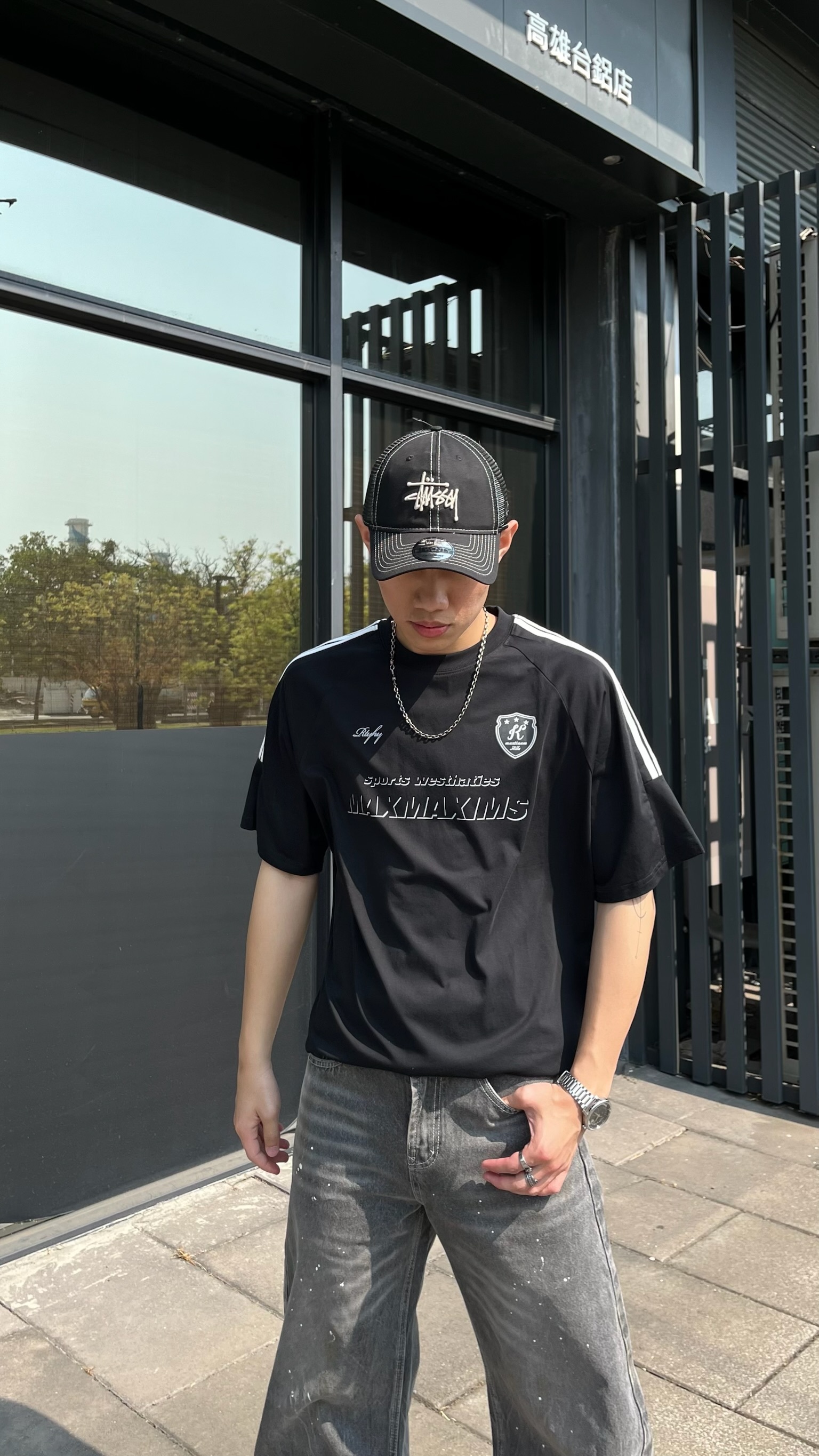 MAXMAXIMS立體字母短Tee (2colors)