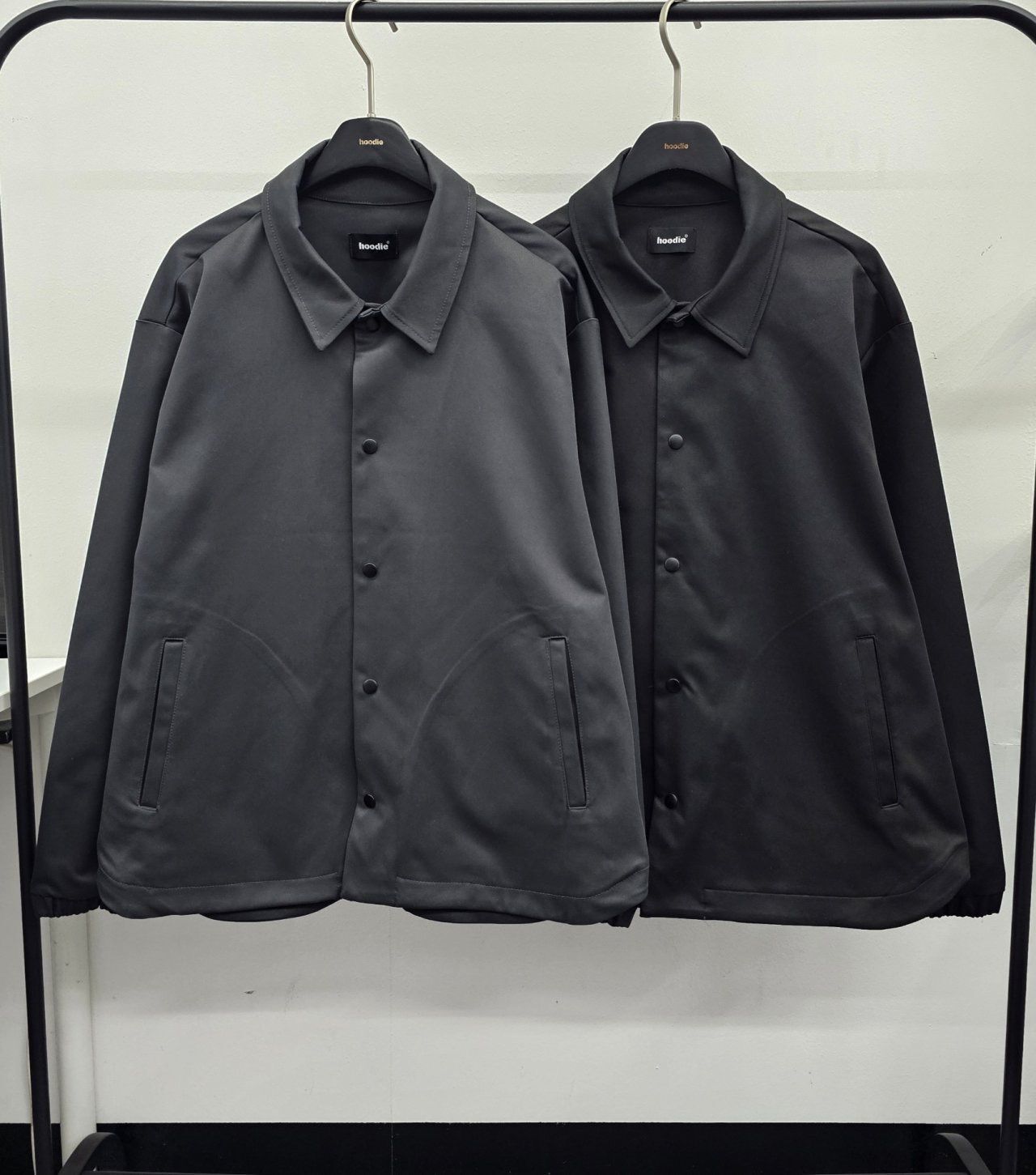 淨色反領開胸外套 HD-076JK