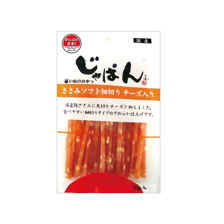 Wan Wan JAPAN 雞肉芝士軟身肉條 70g