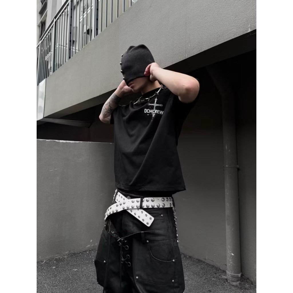 (GOAL) DCM boxy 十字架 索羅納 短T 短寬 037