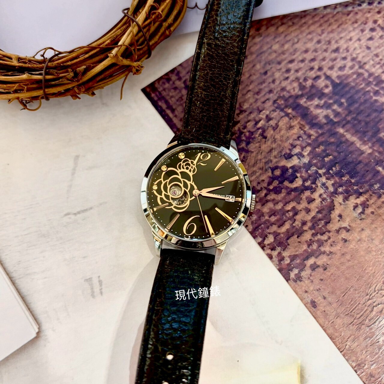 【Orient東方】東方機械皮帶錶FDB0A002W 35mm 現代鐘錶