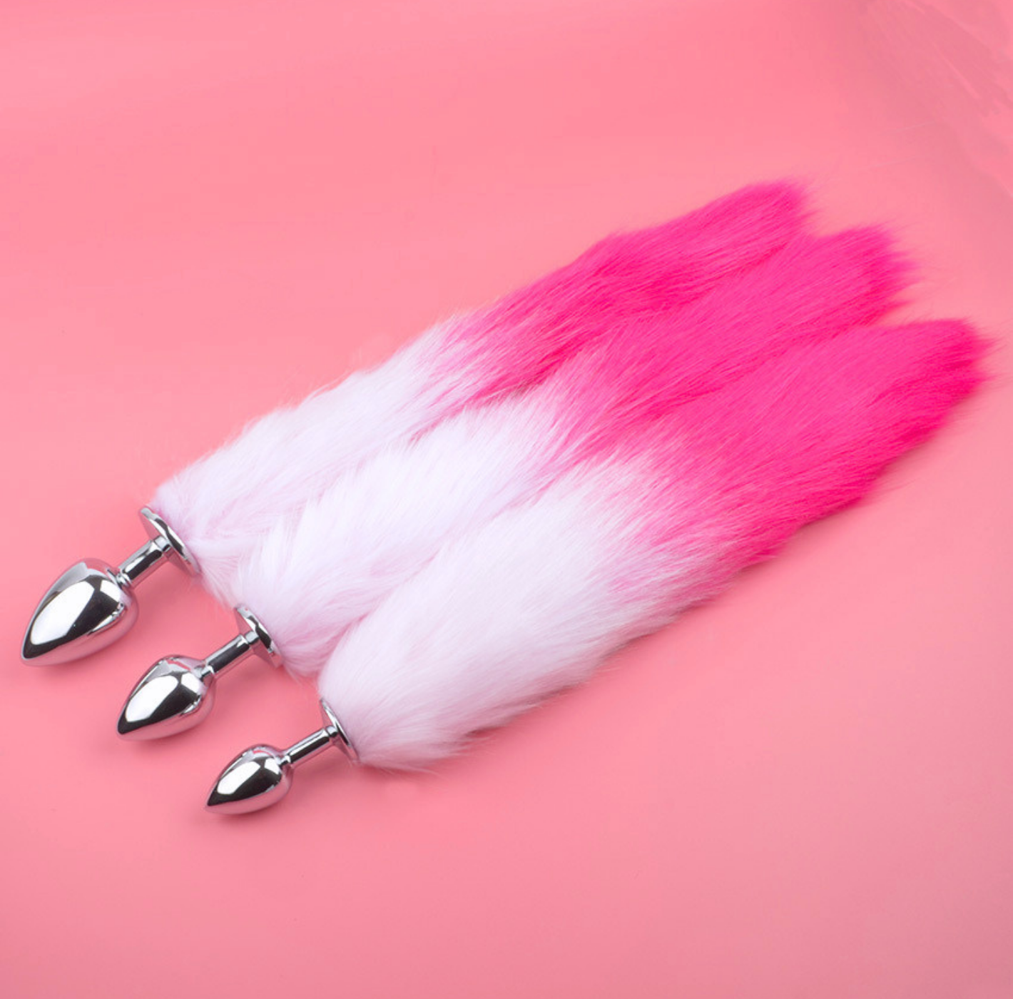 紫紅色漸變尾巴肛塞 (S/M/L)