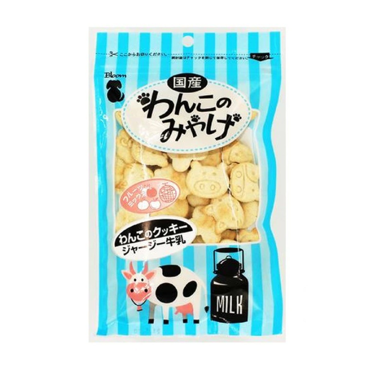 (PW)Bloom 日本產 澤西牛奶 + 水果(梨, 蘋果, 柑橘和甜瓜) 健康餅 80g