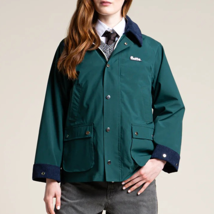 1FL0401-028 [FLOTTE] Archives - Waterproof Jacket Sapin Indigo #25040 (EU)