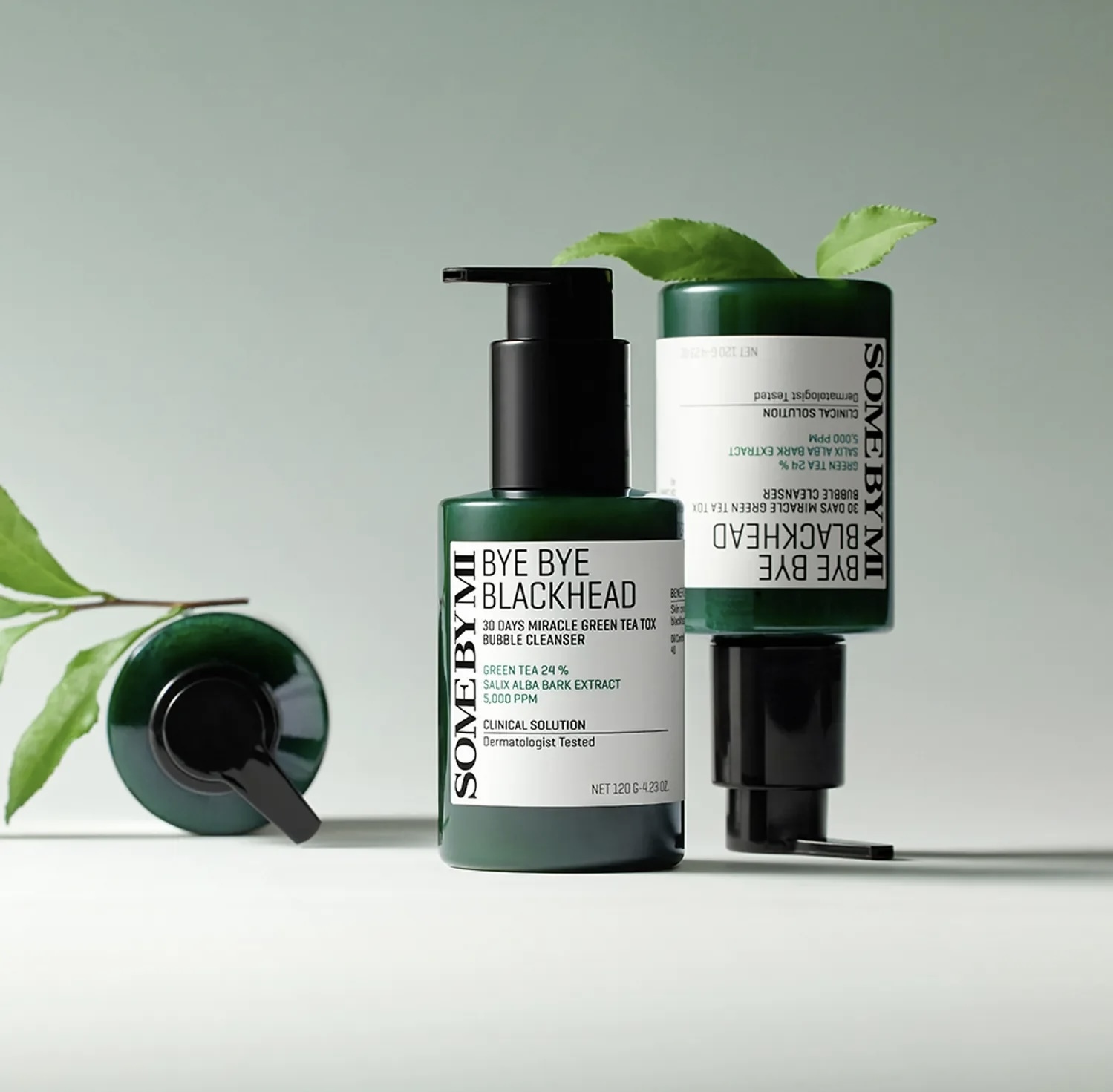 現 貨｜SOME BY MI「再見黑頭」30天奇蹟綠茶泡泡潔面乳 (120g)
