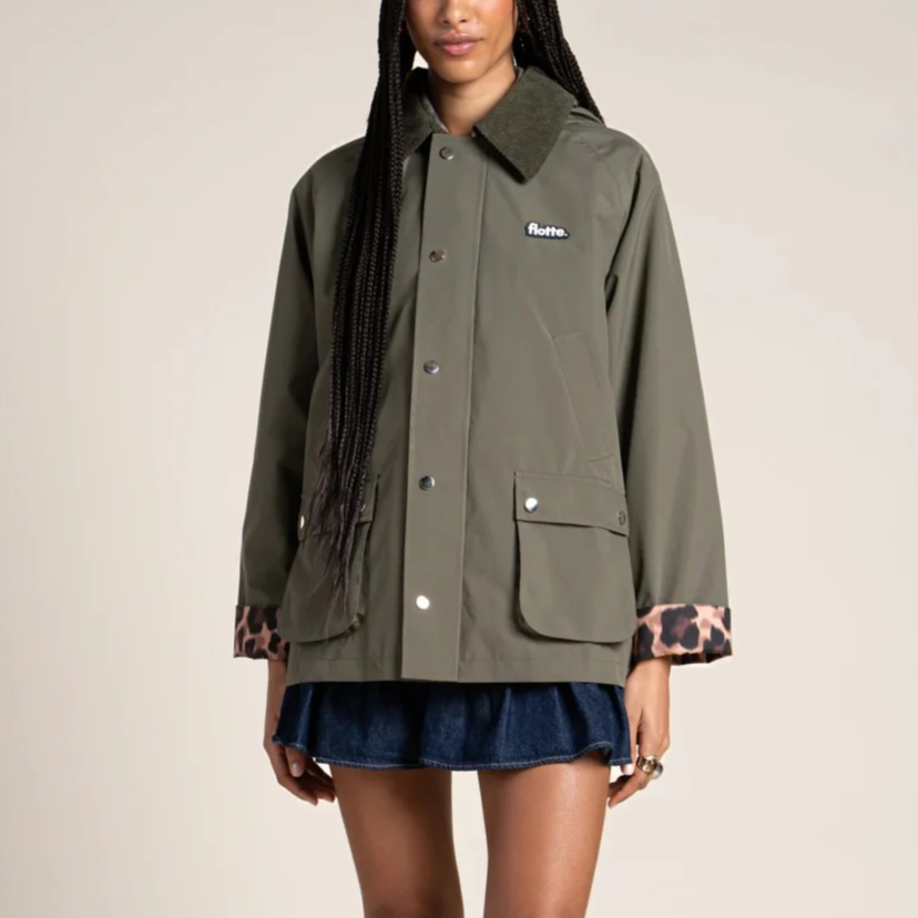 1FL0401-029 [FLOTTE] Archives - Waterproof Jacket Kaki New Leopard #25040 (EU)