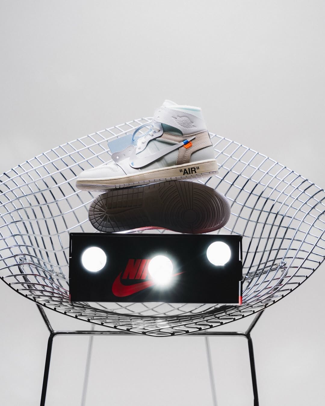 【Focus Store】預購 Virgil Abloh Archive™ x Air Jordan 1 High OG "Alaska" 純白 聯名 AA3834-100