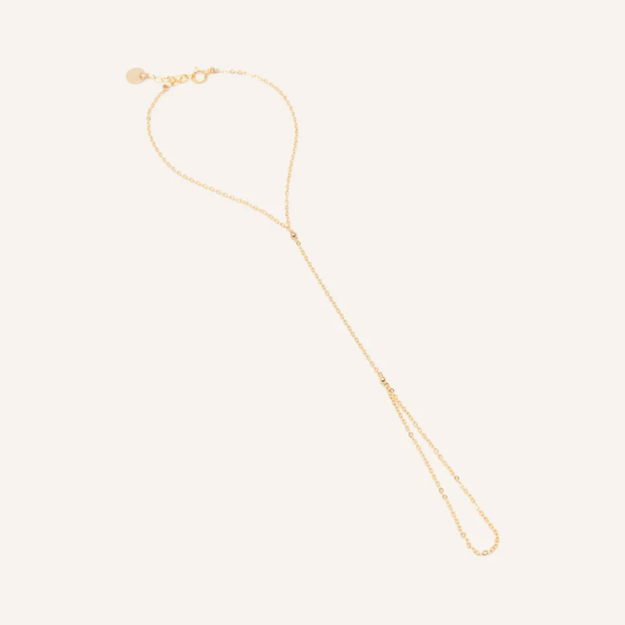 1YA0326-399 [YAY PARIS] Hand Jewelry 750‰ Gold #24SSC-130sicnJ00 (EU)