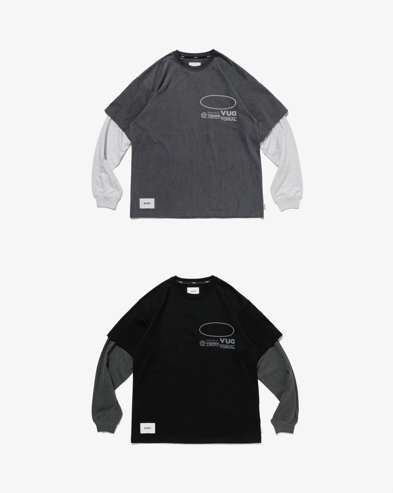 [現貨] WTAPS SS26 SLDR / LS / COTTON | (BLACK / GRAY)