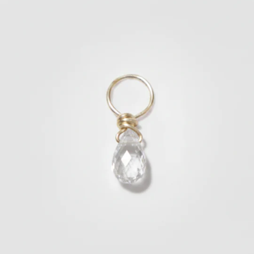 1YA0326-404 [YAY PARIS] Mia Pendant 18K Gold White Sapphire #901pdenJ119 (EU)