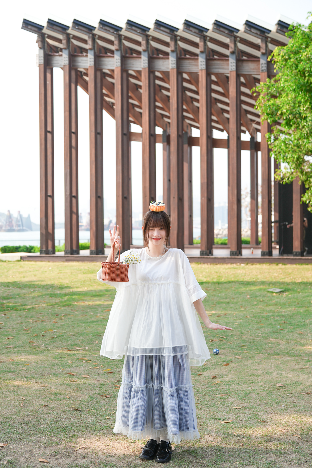 藏肉肉！氣質薄紗寛鬆上衣 · 2色入