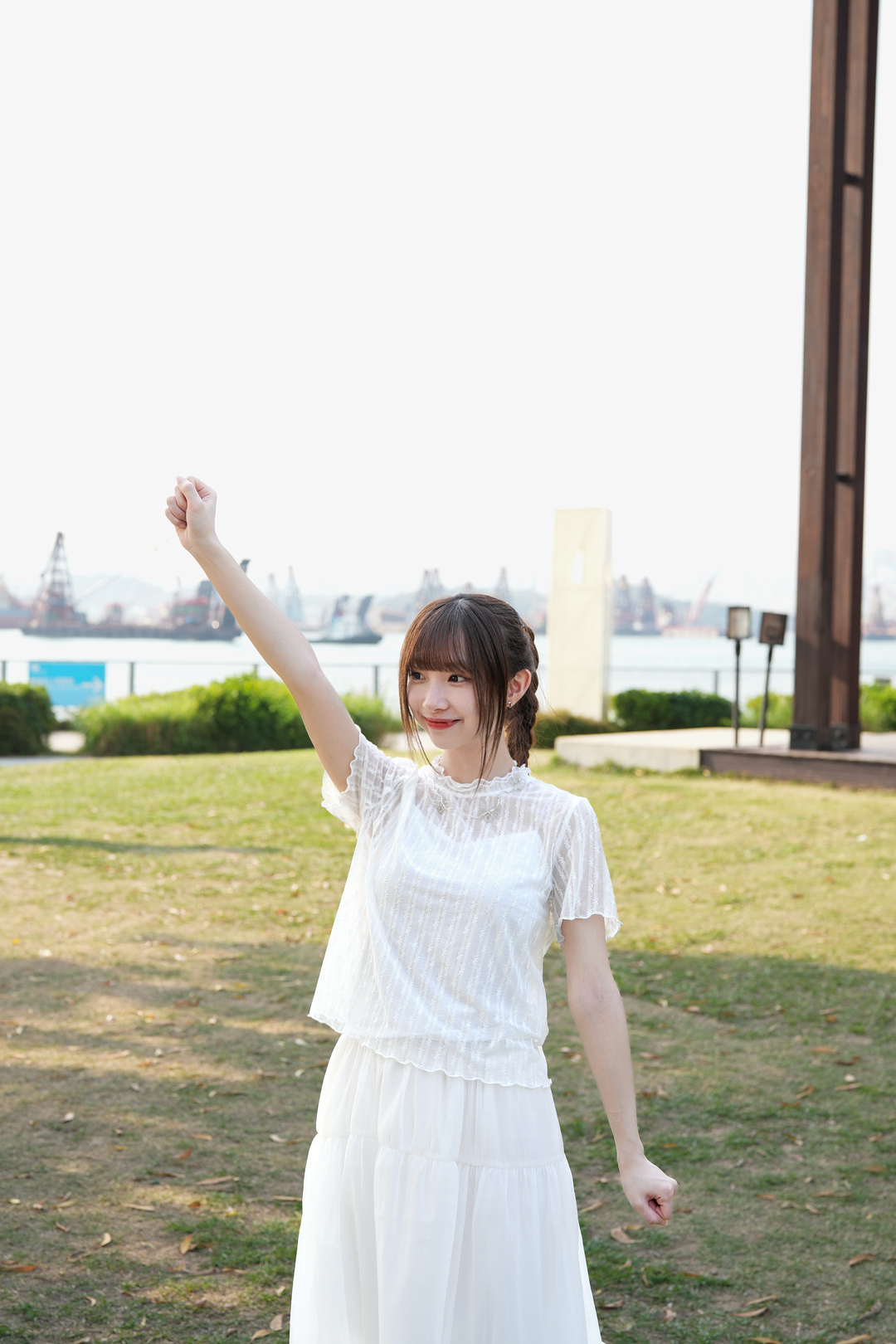 大愛！Ribbon直紋波浪Top · 3色入