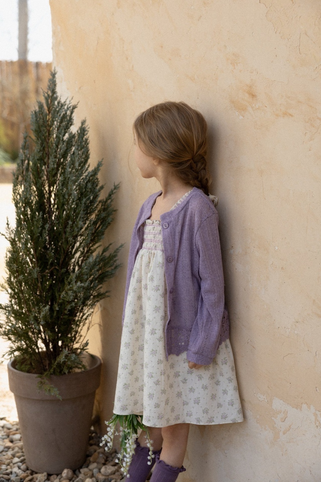 正韓夏Perrobebe 軟綿蕾絲雕花外套