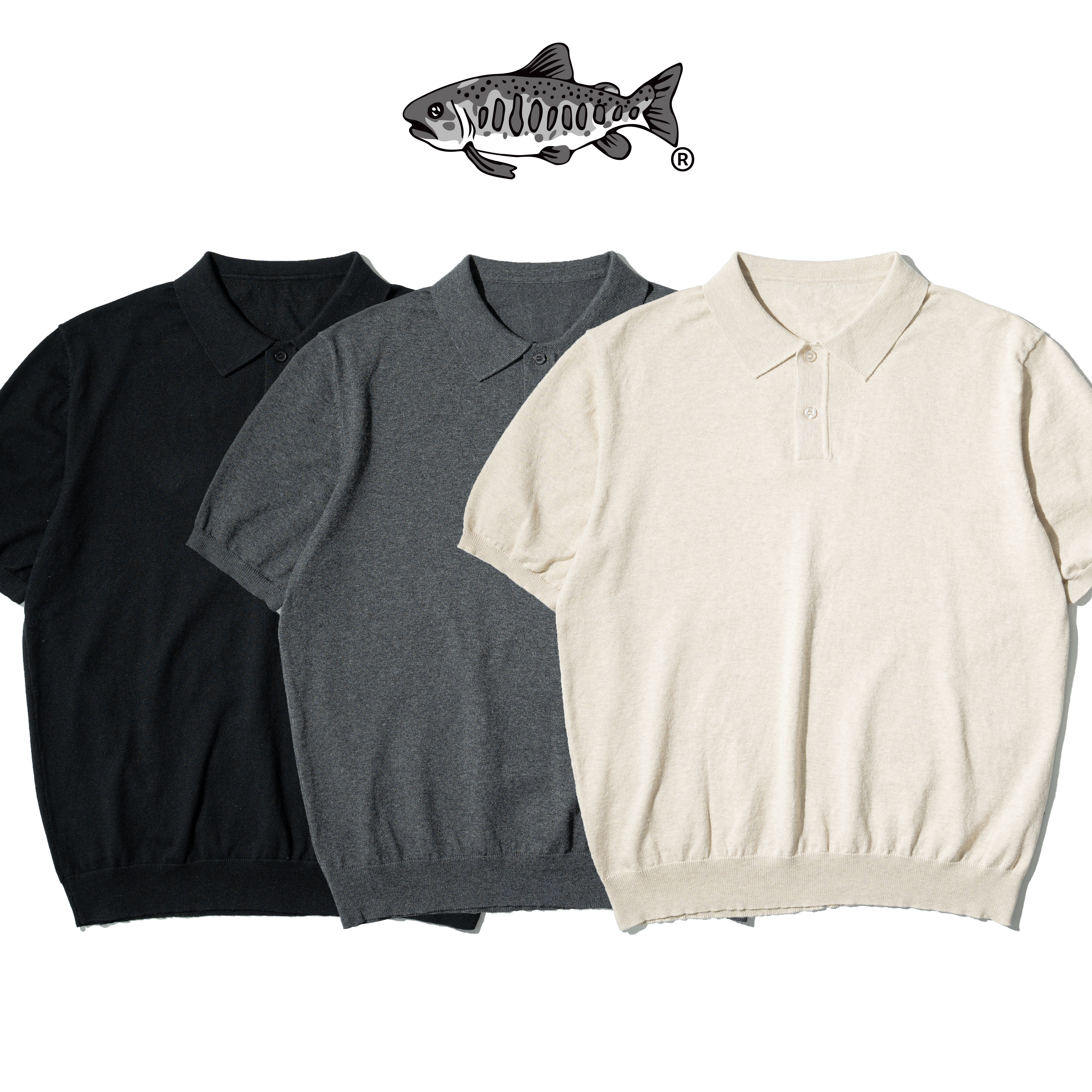 AGILITY Slim Fit Cashmere Polo Shirts 羊絨材質 合身Polo衫 [PL66]