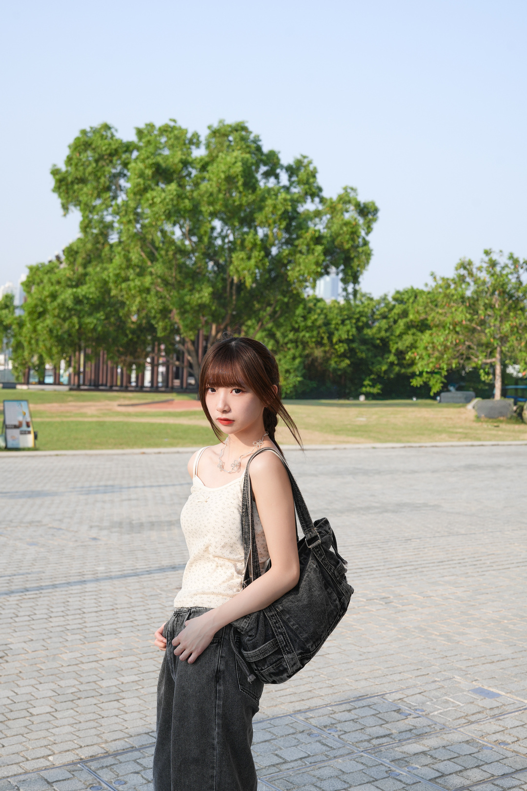 平口小碎花吊帶背心 · 3色入