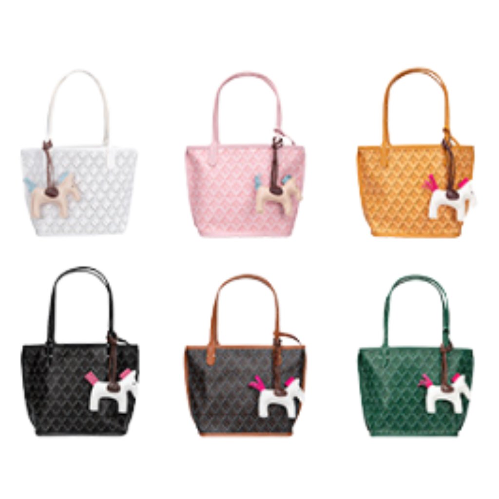 HKBG0402-001 EMO經典款狗牙 (小號) (送隨機馬仔鑰匙鏈一個) (A1黑色/B1白色/C1棕色/F1粉紅色/G1綠色/H1橙色)