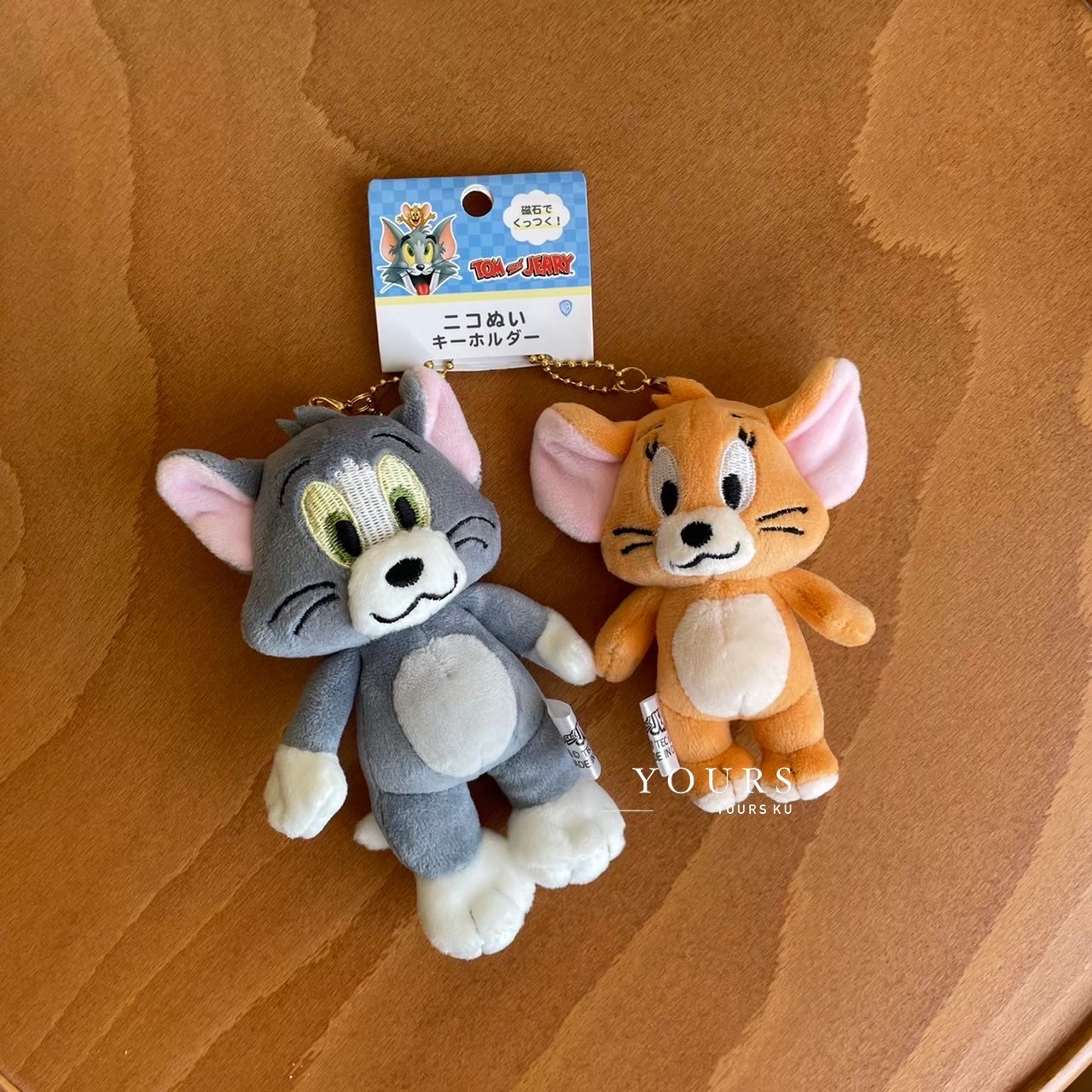 日本代購 湯姆貓與傑利鼠 吊飾