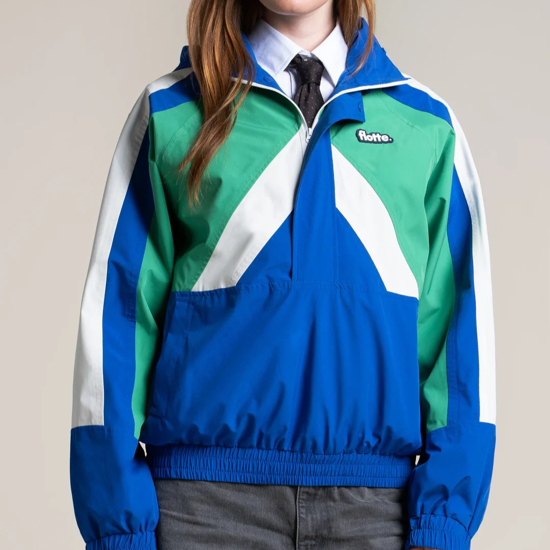 1FL0401-034 [FLOTTE] Abbesses - Waterproof Jacket Royal Blue #22112 (EU)