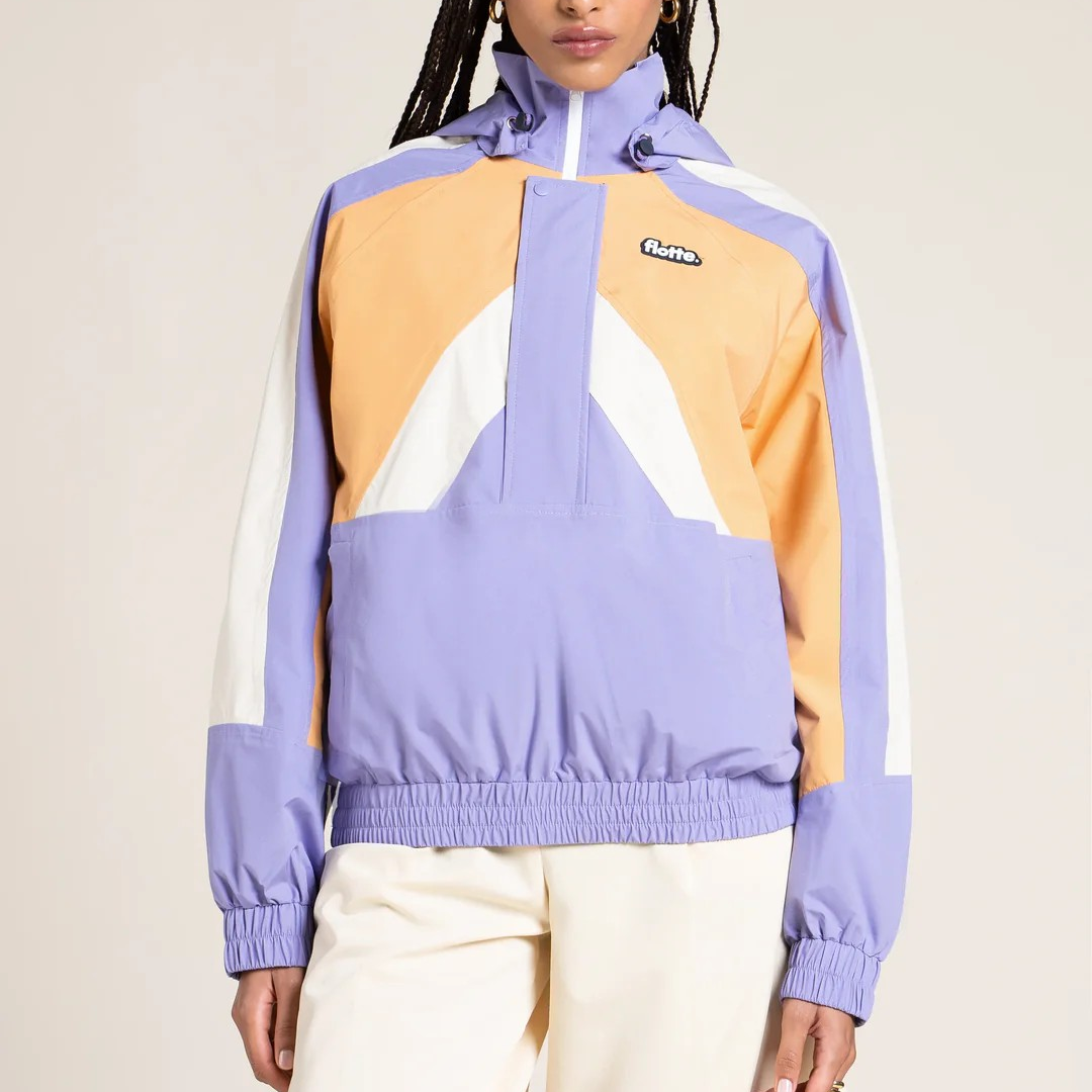 1FL0401-036 [FLOTTE] Abbesses - Waterproof Jacket Parme Melon #22112 (EU)