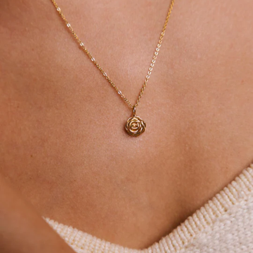 1YA0326-417 [YAY PARIS] Rosa Pendant 750‰ Gold #24SSC-901pdrsJ00 (EU)