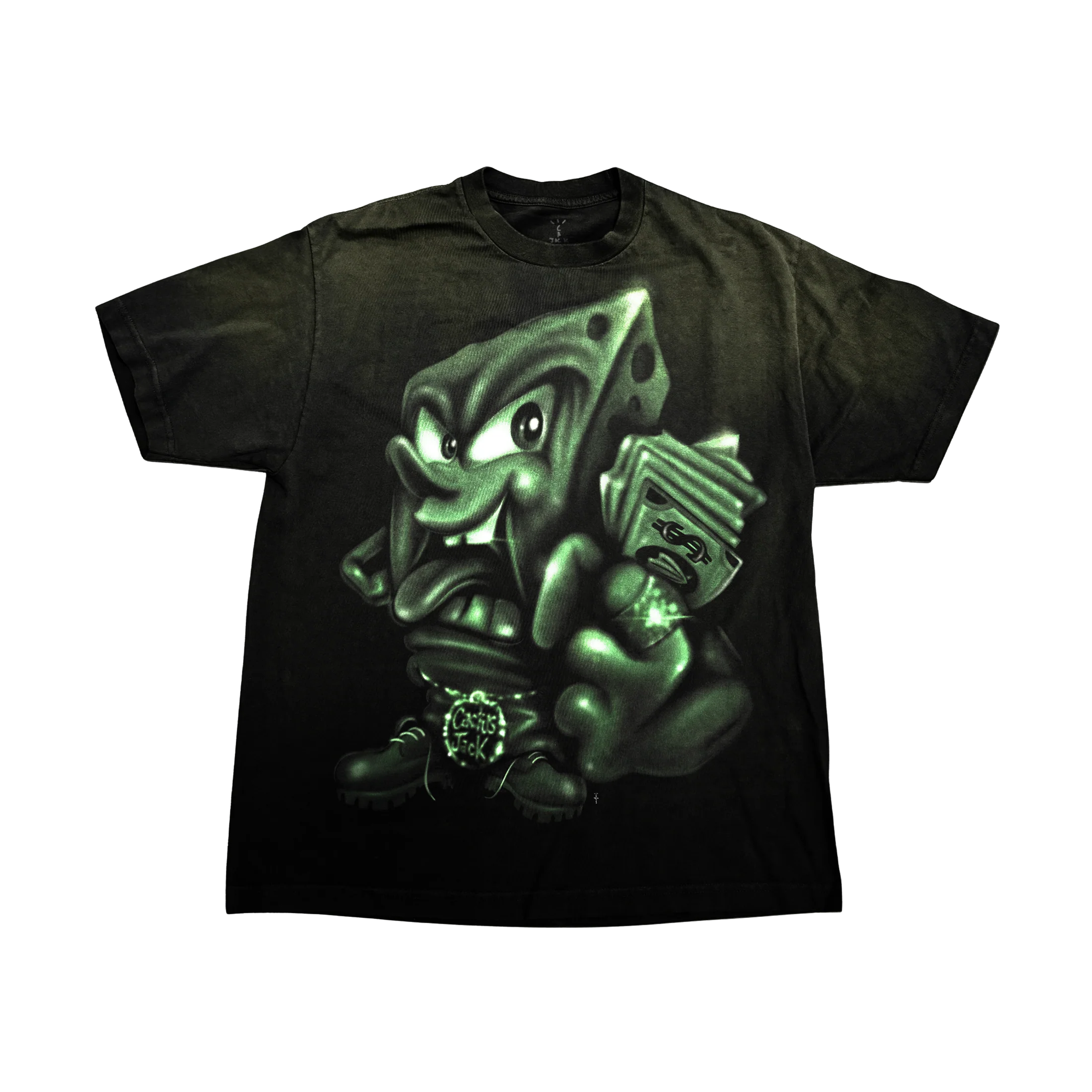 <現貨>Travis Scott X  CJ X SPONGEBOB  26SS 海綿寶寶 TS  限量聯名 限定款 短T