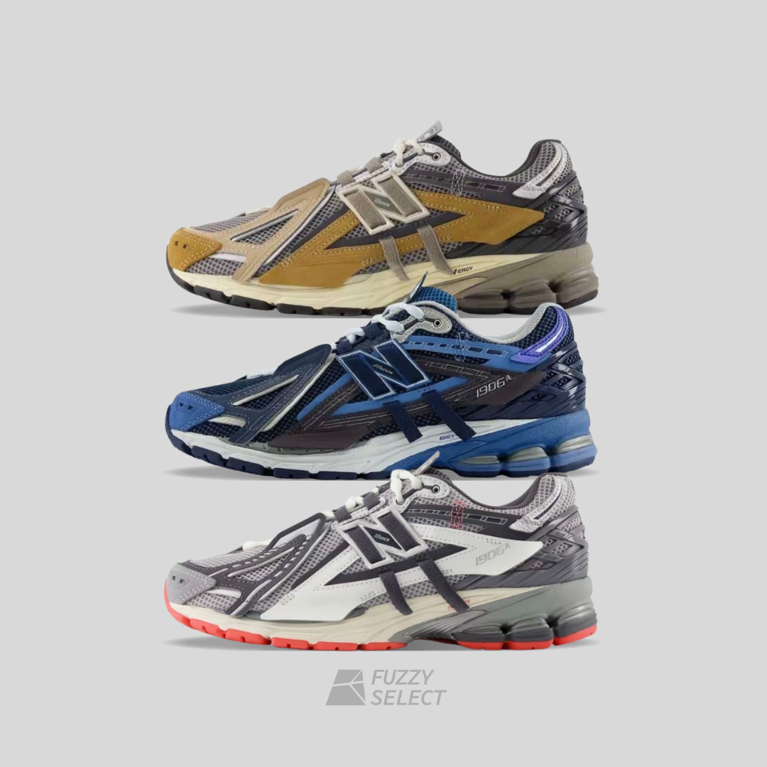 【逢甲 FUZZY】New Balance 1906A "Tech Explosion" 解構 深藍色 U1906AB 灰橘色 U1906AC 芥末黃 U1906AA