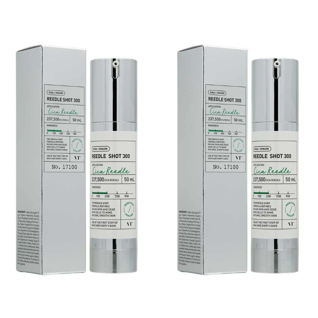 XM002 VT 塗抹式微針精華300 50ml 一套2件 EXP: 30/11/2027