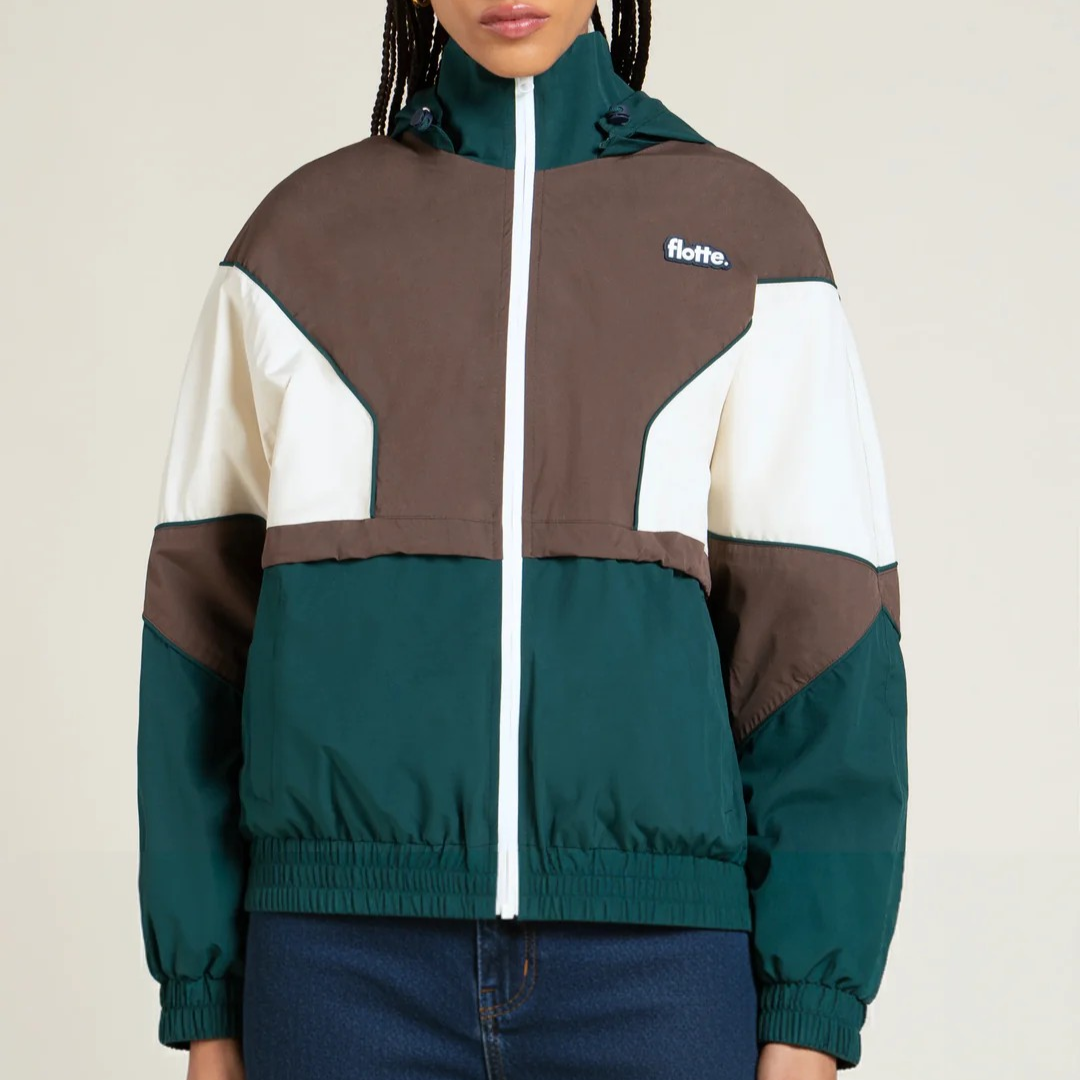 1FL0401-041 [FLOTTE] Saint-Martin - Waterproof Jacket Sapin - Chocolat #24007 (EU)