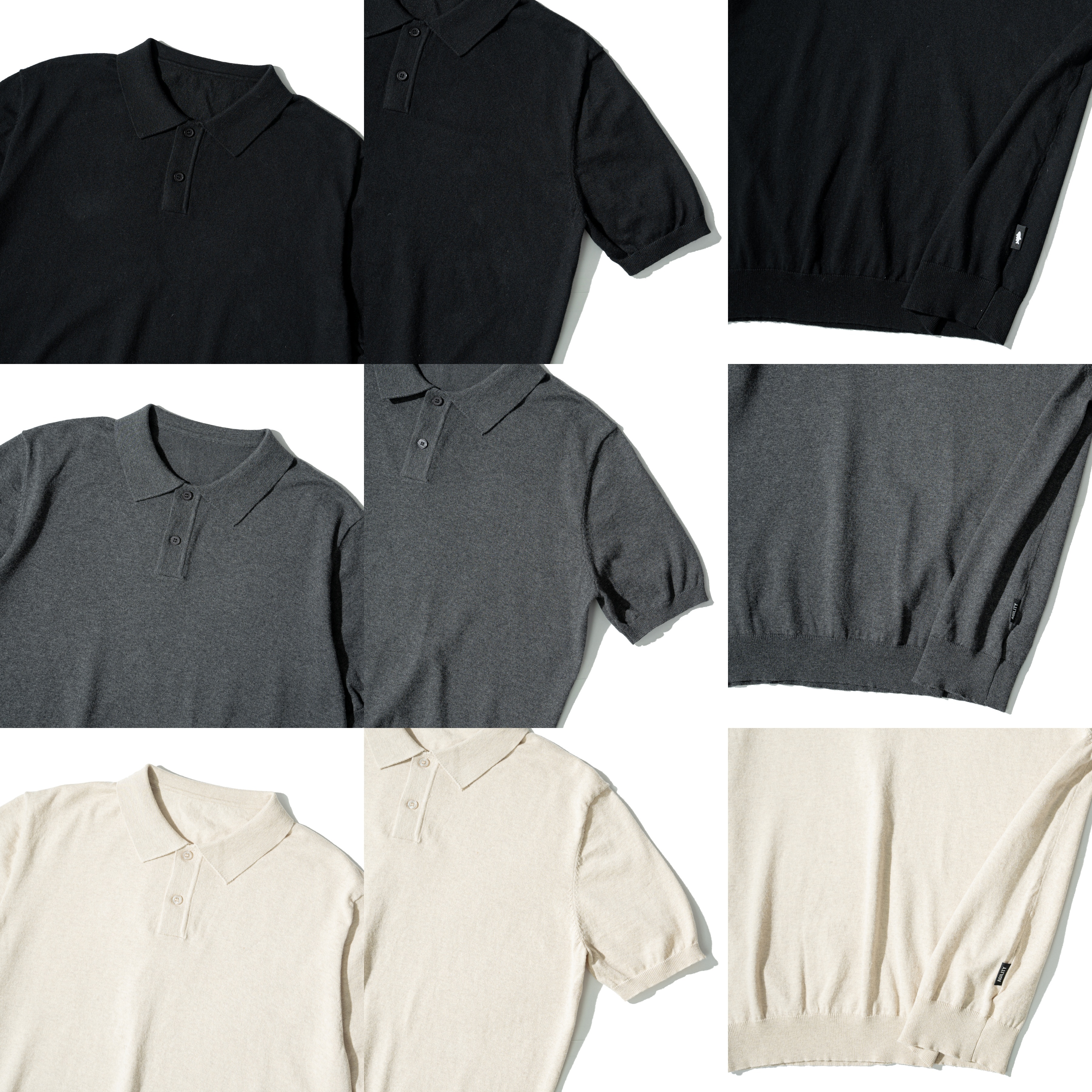 AGILITY Slim Fit Cashmere Polo Shirts 羊絨材質 合身Polo衫 [PL66]