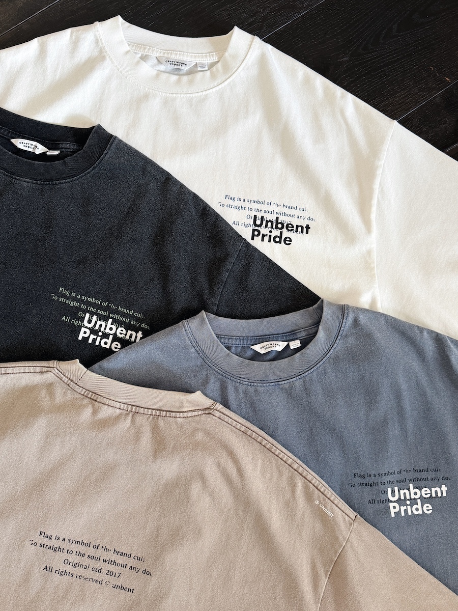 |限時收單|UNBENT 沙洗 Cleanfit Logo Tee