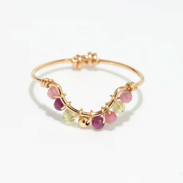 1YA0326-429 [YAY PARIS] Frida Ring Liberty Gold Laminate #100pafr1128 (EU)