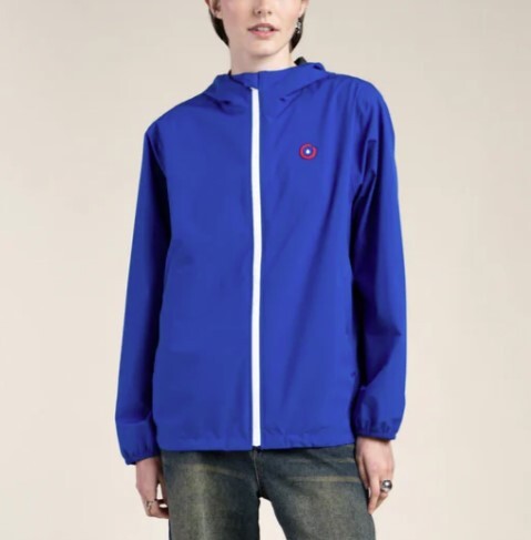 1FL0401-060 [FLOTTE] Passy Classique - Raincoat Short Bleu Roi #20007 (EU)