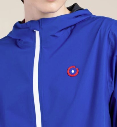 1FL0401-060 [FLOTTE] Passy Classique - Raincoat Short Bleu Roi #20007 (EU)