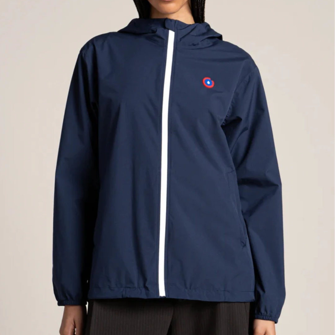 1FL0401-061 [FLOTTE] Passy Classique - Raincoat Short Indigo #20007 (EU)