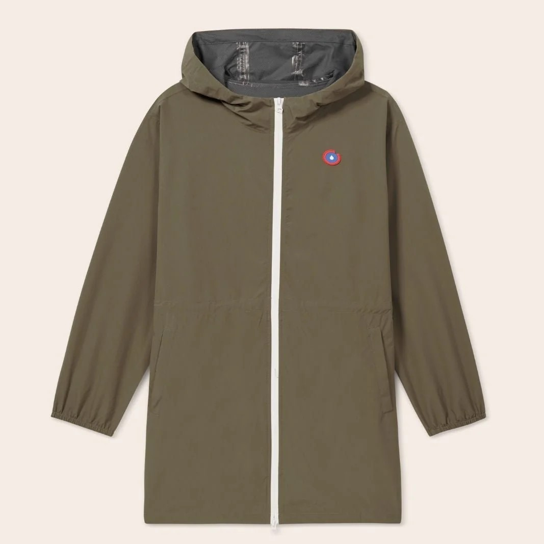 1FL0401-077 [FLOTTE] Amelot Classic - Long Raincoat Kaki #20300 (EU)