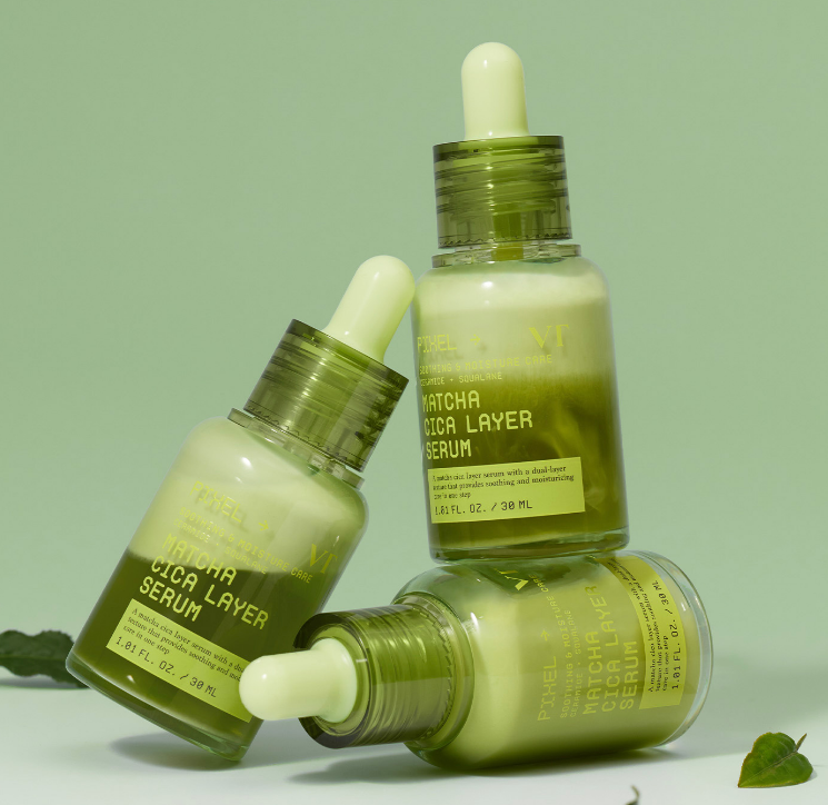 XM027 VT 抹茶積雪草層精華液 30ML 一套2件