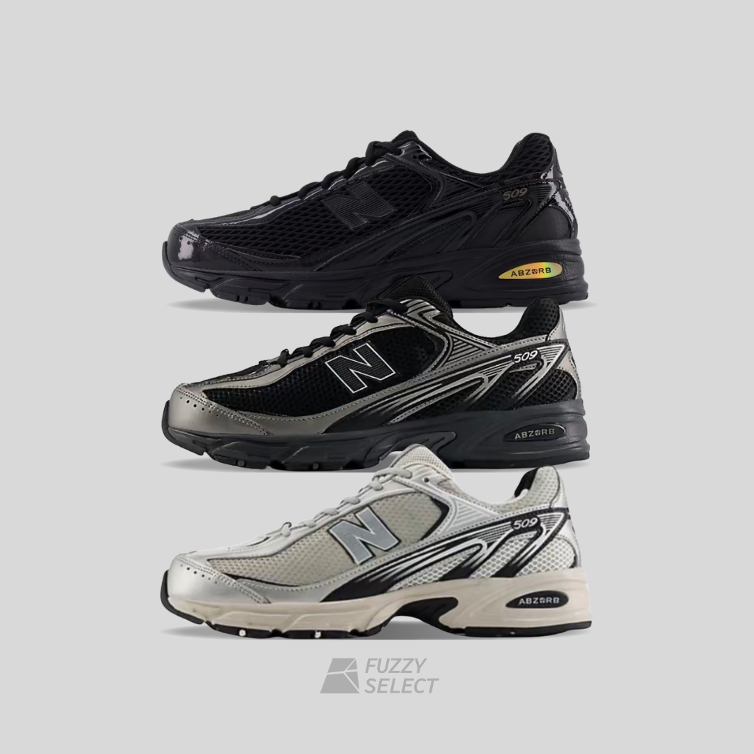 【逢甲 FUZZY】New Balance 509 銀色 U509C1 黑銀 U509E1 全黑 U509A1