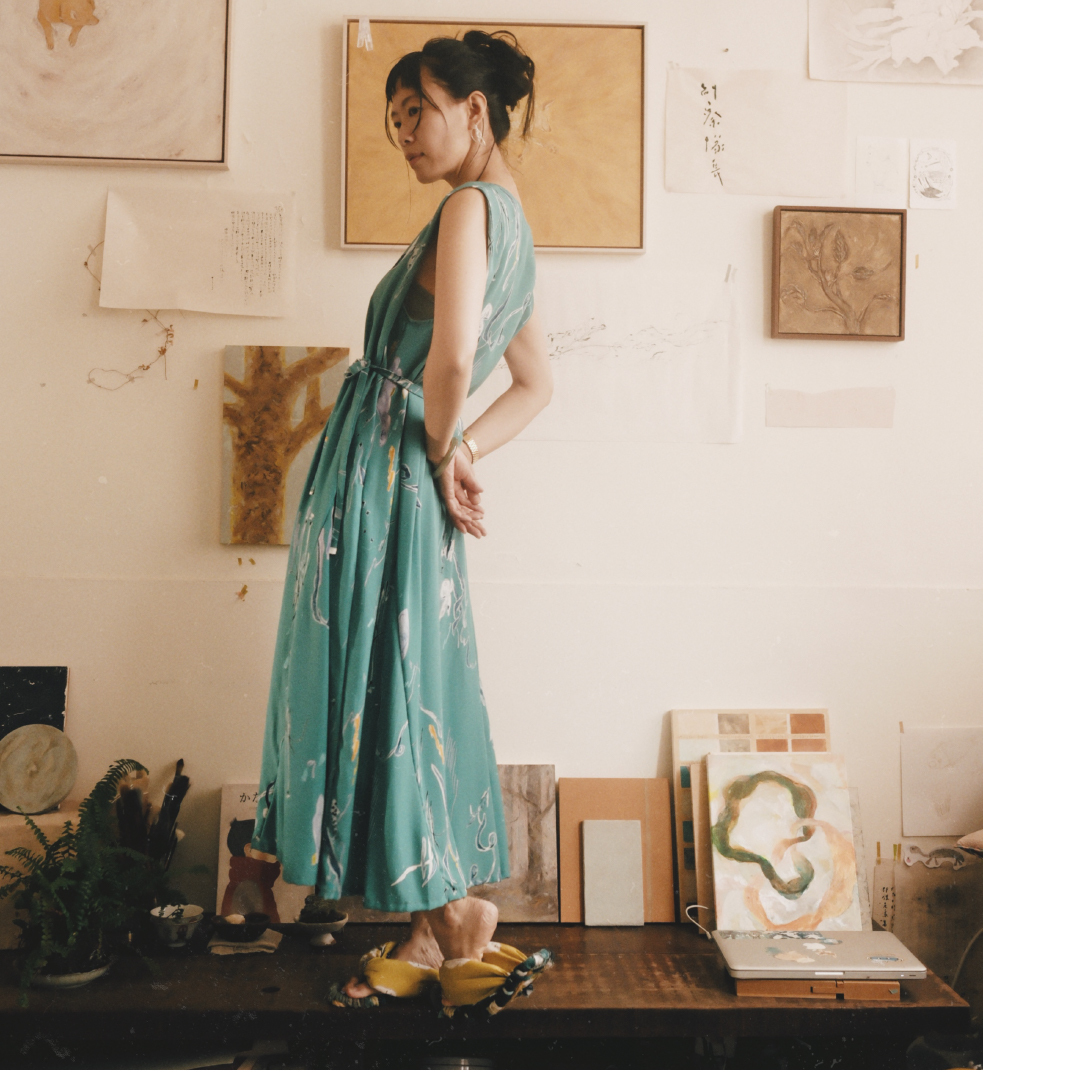 台灣製作的設計款洋裝