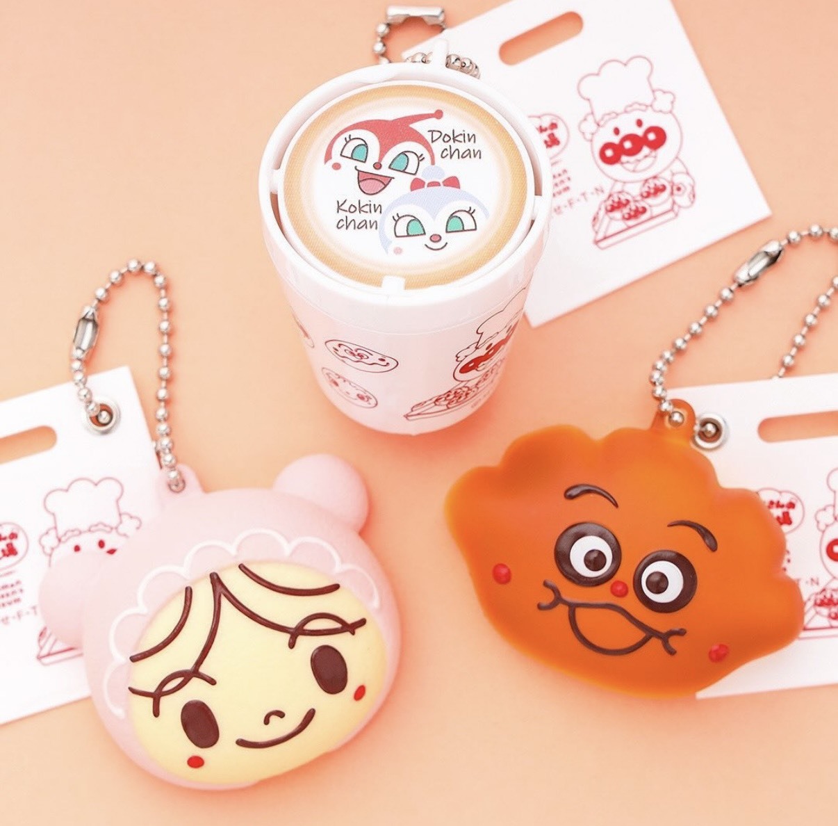 預購┃日本 麵包超人博物館 細菌人 起司狗 馬丁 吊飾