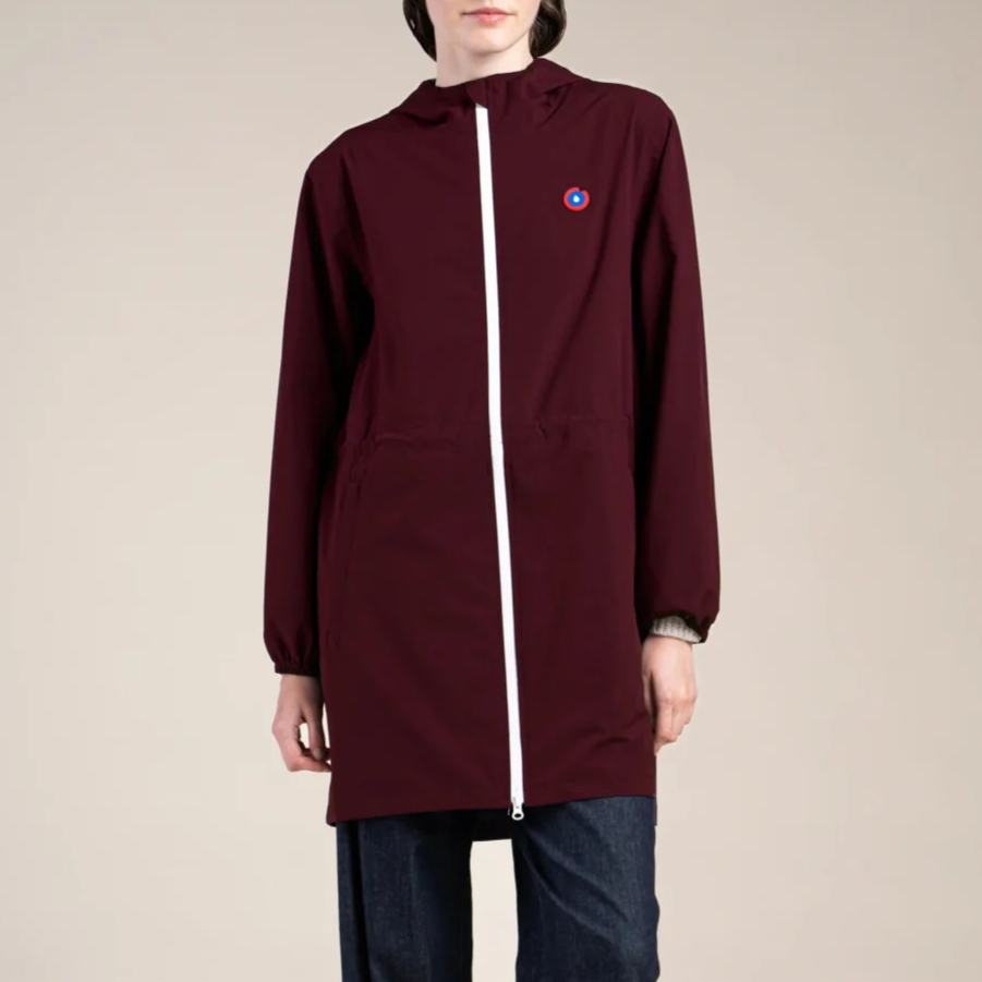 1FL0401-080 [FLOTTE] Amelot Classic - Long Raincoat Prune #20300 (EU)