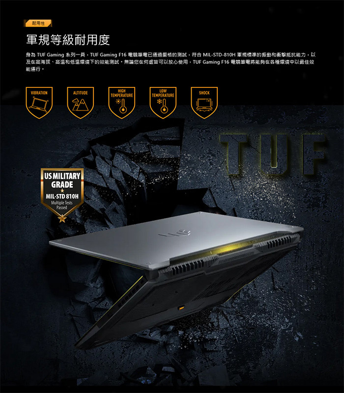 FX607VU-0103A210H軍規測試