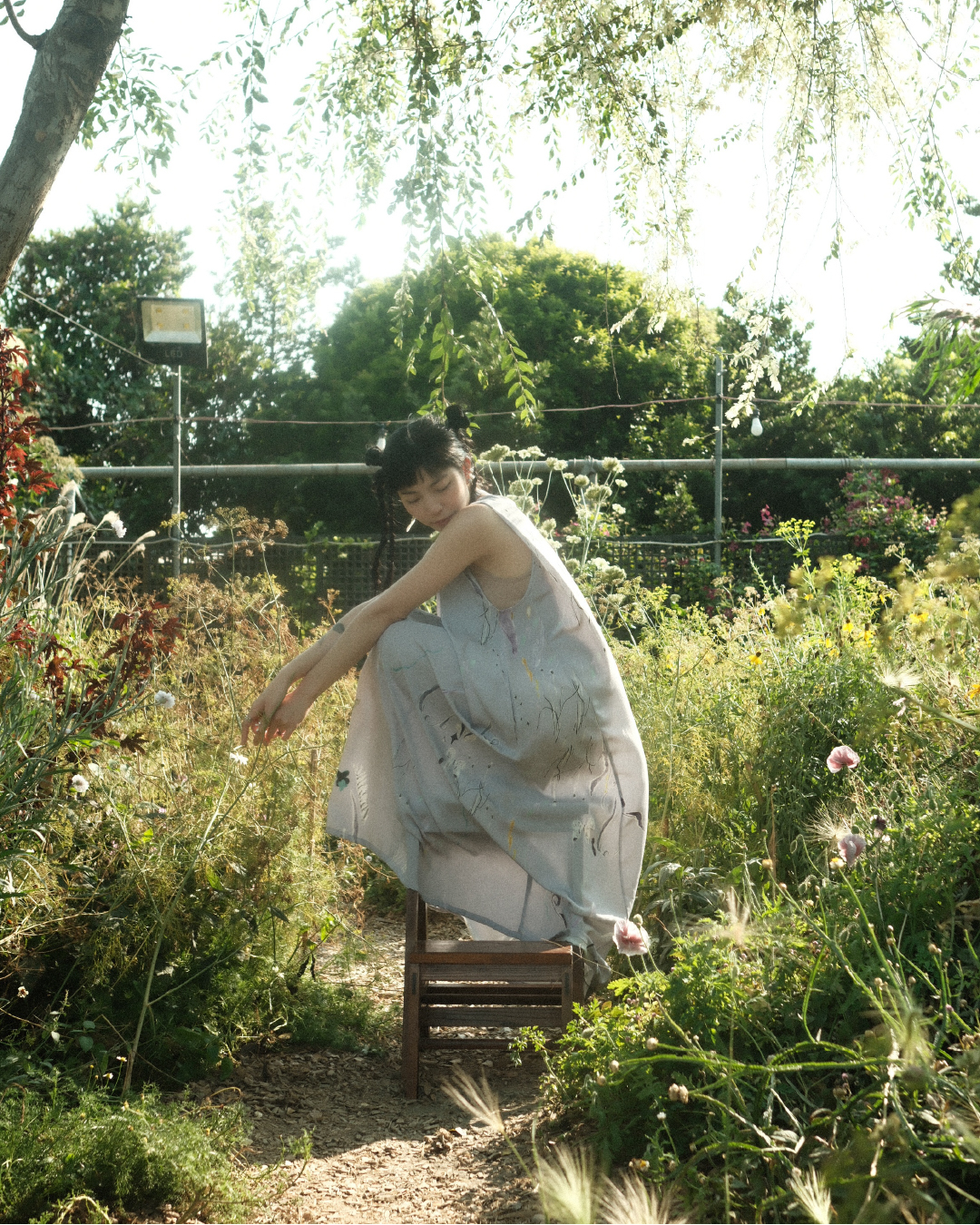 如夢似幻的花園洋裝