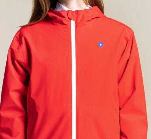 1FL0401-066 [FLOTTE] Passy Couleur - Raincoat Short Rouge #20007 (EU)