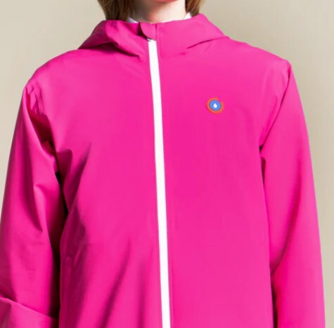 1FL0401-067 [FLOTTE] Passy Couleur - Raincoat Short Fuschia #20007 (EU)